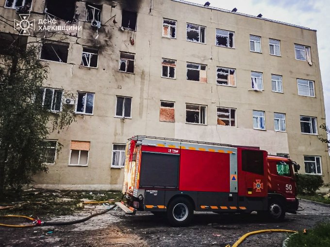 Масована атака дронами по Харківщині